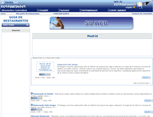 Tablet Screenshot of madrid.restaurantes.centrored.com